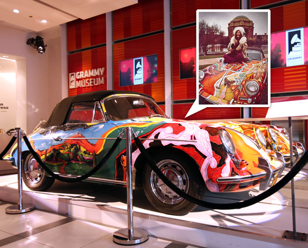 Janis Joplin's Flower Power Painted Porsche