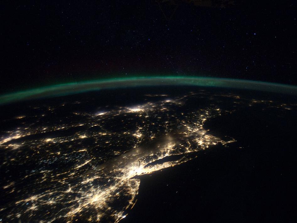 The East Coast of the United States from Space