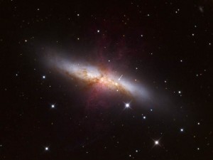 Supernova Discovered in the Cigar Galaxy - about 12 million light-years away in the constellation Ursa Major, The Big Dipper