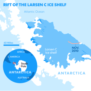 Ice Shelf Animation By Doyle Rice and Jim Sergent