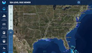 3 Feet Rise in Sea Level Impact on the East Coast