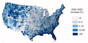 Flood Risk % Increase