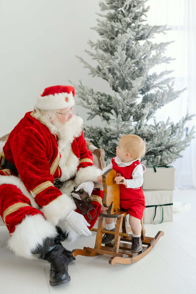 Callan and Santa / 2025